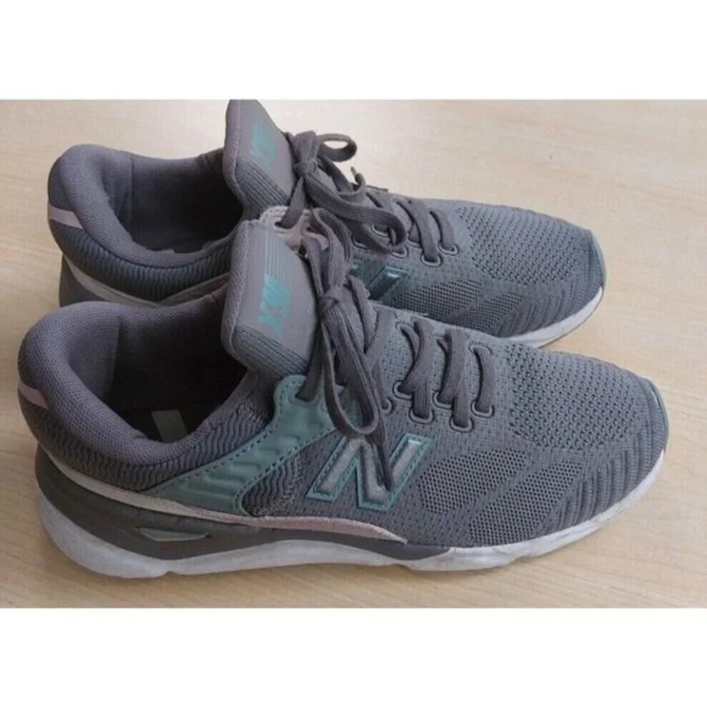 New Balance X90 Grey Women‎ Size 9 Gray Pink Running Shoe Sneaker Comfort